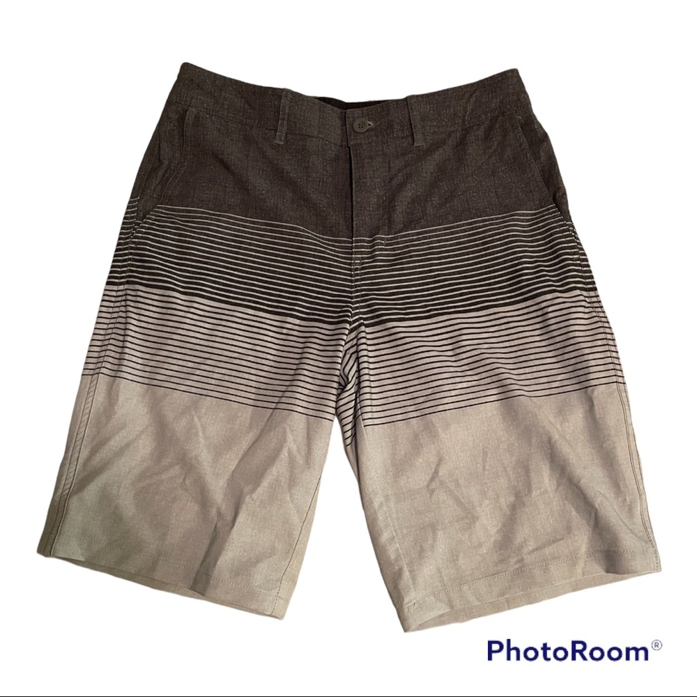 Grey mens bathing suit, Size M, 30 waist.